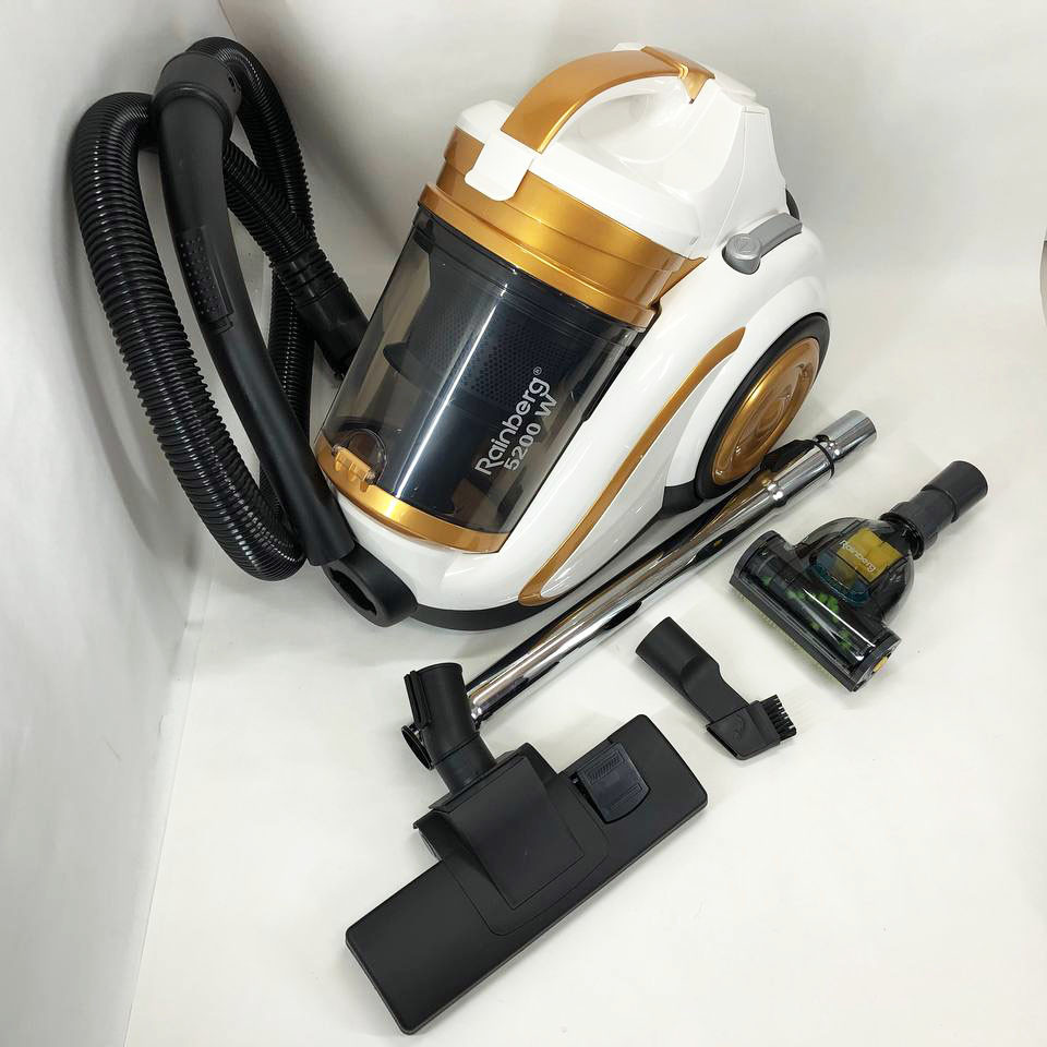 Домашній пилосос для дому удома топ Rainberg RB-658TB 5200 Вт, Потужний побутовий циклонний пилосос UP-18 Львів - фото 9