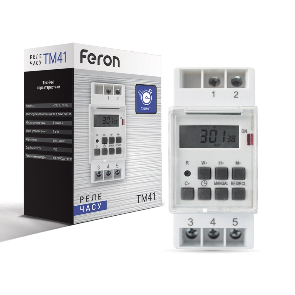 Реле часу Feron TM41 Харьков - изображение 1