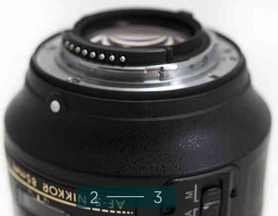 Об'єктив NIKKOR 85mm. Київ