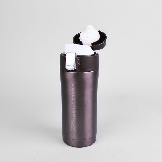 Термочашка 320мл коричневий Maestro MR-1641-32-BROWN Житомир - фото 4