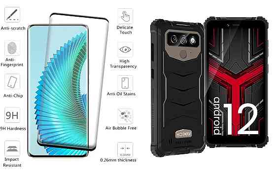 Захисне скло HyperGlass Pro для Hotwav T5 Max, Hotwav T5 Pro – максимальна чутливість та захист Київ