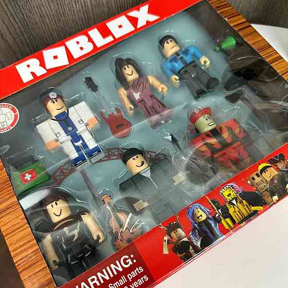 Ігрові фігурки Роблокс 6 шт у коробці, набір фігурок іграшка Roblox поліцейський ( 24330 ) Харьков