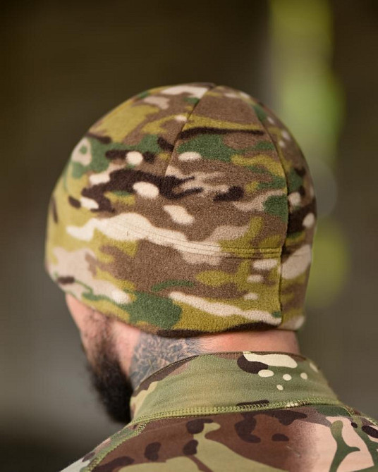 Флісова шапка Герб мультикам ВТ7673 Одеса - фото 2