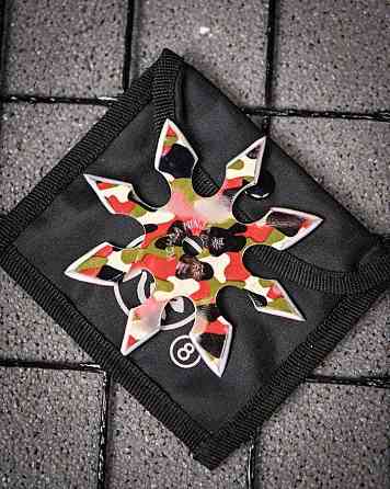 Металева зірочка Сюрикен Silver NINJA mtk ПП7697 Одеса