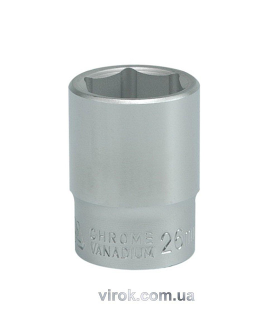 Головка торцева 6-гранна YATO : квадрат 3/4