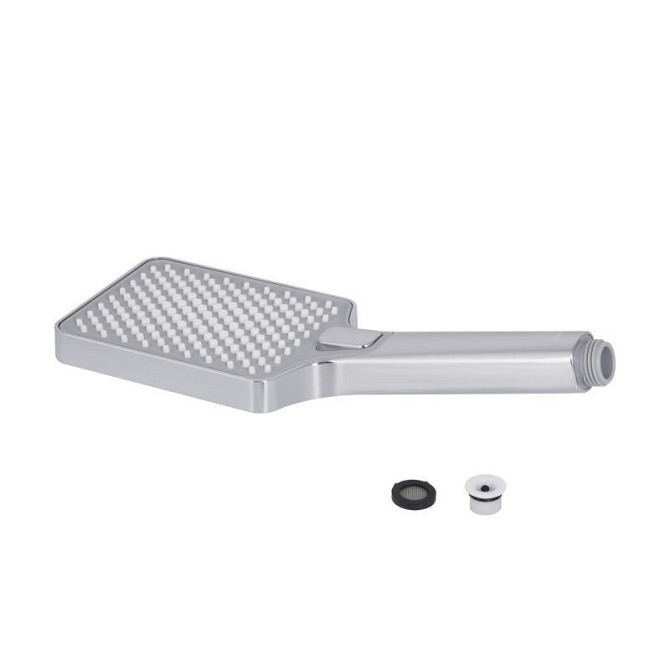 Лейка для ручного душа Qtap Rucni 140x95 мм прямоугольная QTRUC125CRM45958 Chrome Харьков - изображение 3