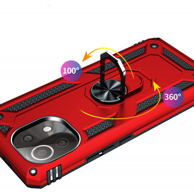 Чохол до мобільного телефона BeCover Military Xiaomi Mi 11 Lite / Mi 11 Lite 5G Red (706644) Вінниця - фото 3