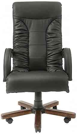 Офисное Кресло Руководителя Richman Onyx Fly 2230 Wood М1 Tilt Черный Киев