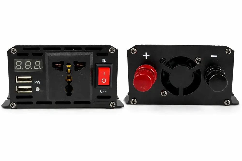 Преобразователь напряжения 12V-220V UKC 1000 Вт с чистой синусоидой / автомобильный инвертор 12 В в 220 В с цифровым дисплеем и USB выходом Коломия - фото 6