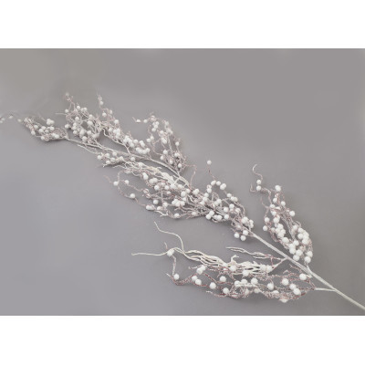 Декоративная ветвь YES! Fun заснеженная, 120 см (973488) Винница - изображение 1