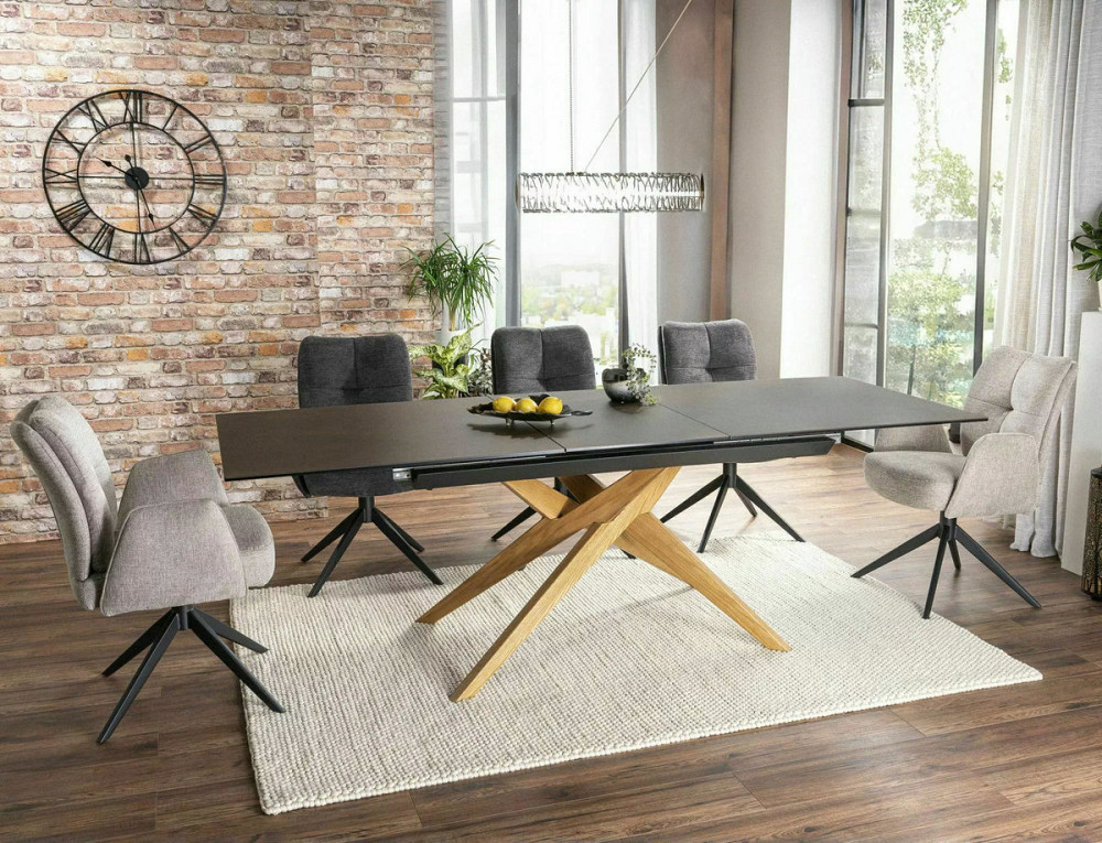 Стілець WING BREGO чорний каркас/темно-сірий 18 Киев - изображение 7