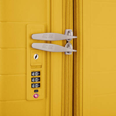 Чемодан 2E Aero 35/44 л бурштиново-жовта (2E-SPP-AERO-S-AY) Винница - изображение 6