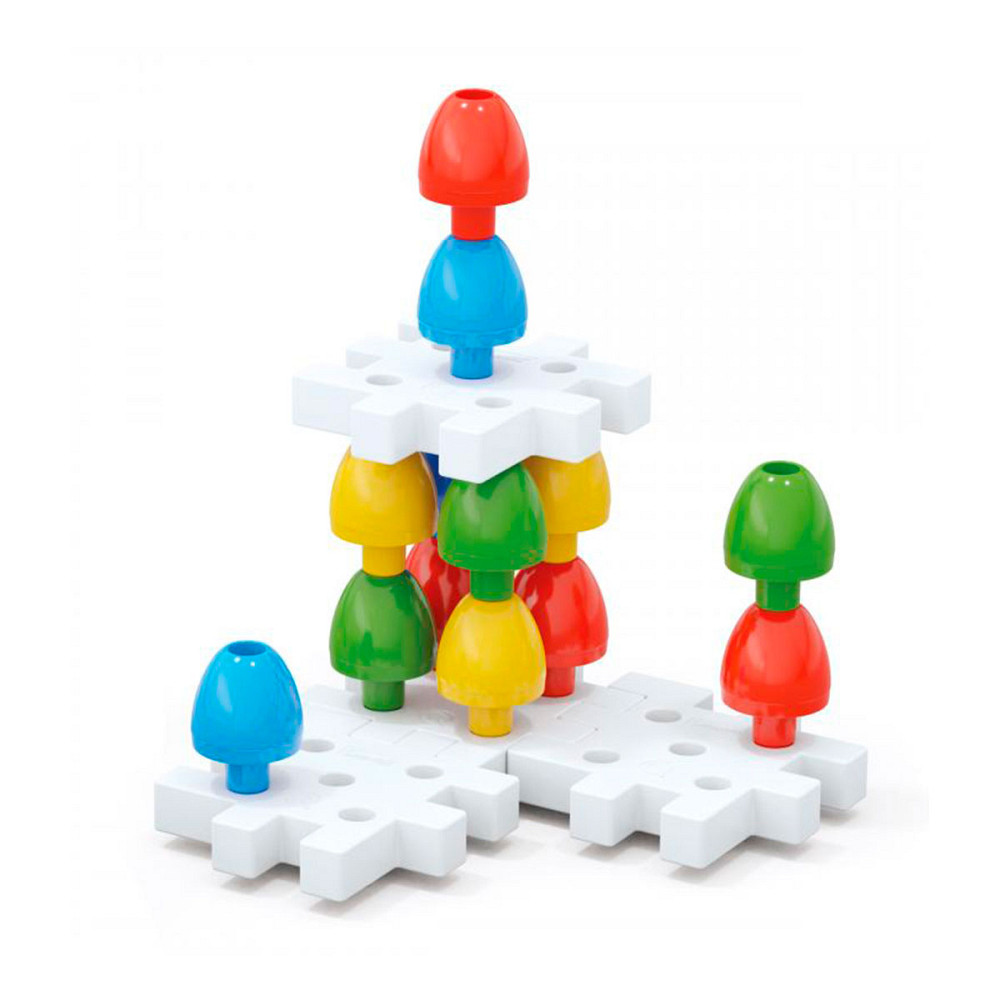 Набір - Для занять мозаїкою (великі фішки (16 шт.), картки, основи) Дніпро - фото 3