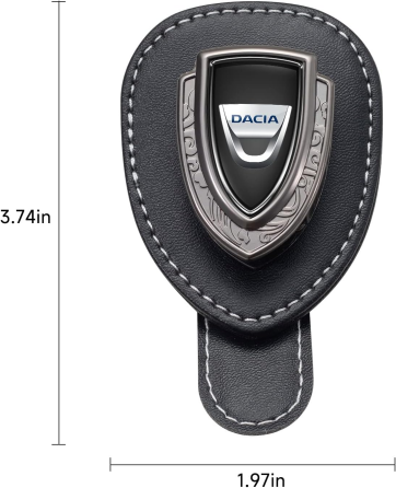 Автомобільний тримач, кліпса на сонцезахисний козирок для окулярів, карток з емблемою DACIA Луцьк