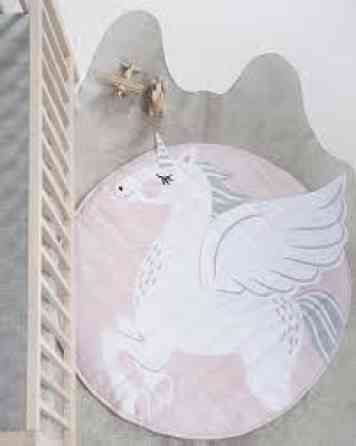 Одеяло коврик в детскую комнату Единорог Винница
