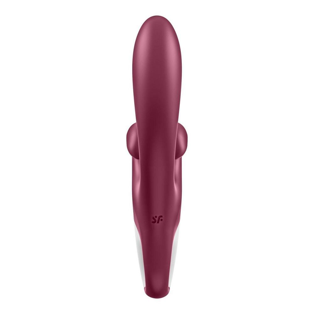 Вібратор-кролик Satisfyer Touch Me Red, подвійний відросток, 3 потужні мотори Sex Aura Київ - фото 3