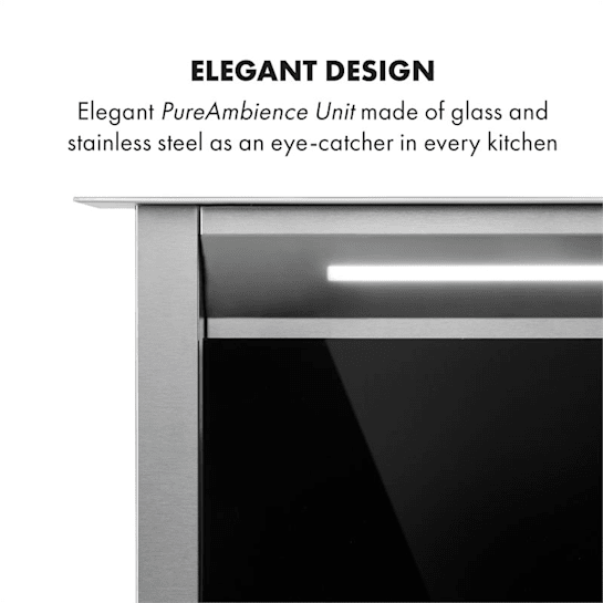 Витяжка прихованого монтажу Royal Flush 90 см 576 м3/год Klarstein Німеччина Рівне - фото 5