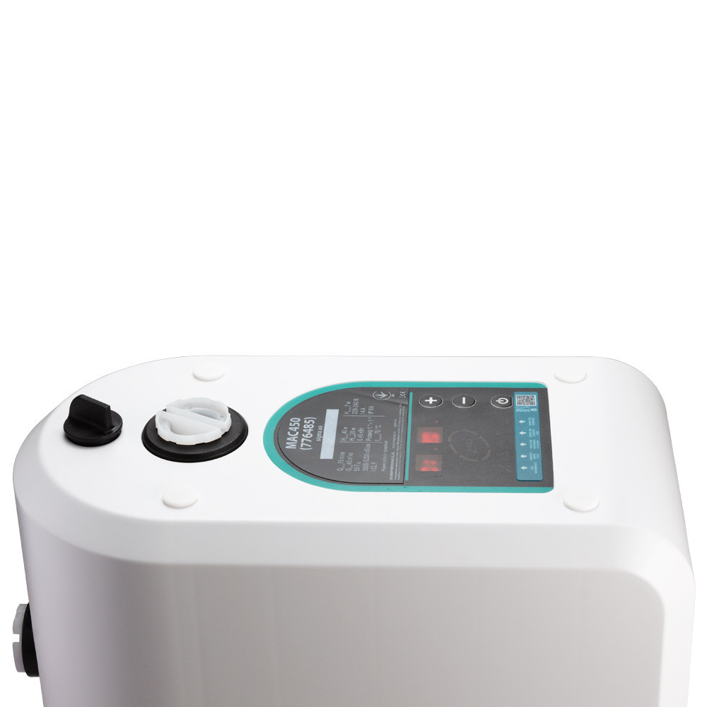 Станція 0.35кВт Hmax 30м Qmax 67л/хв 0.5л + частотне регулювання 3.0 LEO MAC350 (776484) Рівне - фото 8