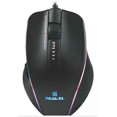 Мышка REAL-EL RM-747 Black Винница