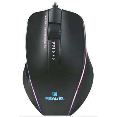 Мышка REAL-EL RM-747 Black Винница - изображение 4