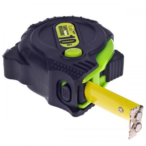 Рулетка з фіксатором  10 м/32 мм Alloid Одеса - фото 3