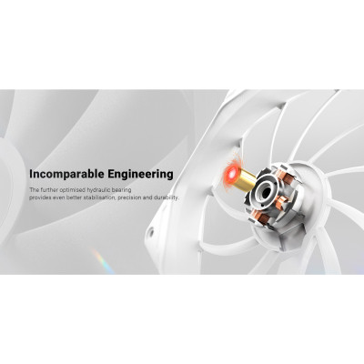 Кулер до корпусу ID-Cooling Вентилятор ID-Cooling TF-12025-Pro ARGB White (TF-12025-PRO-ARGB-WHITE) Вінниця - фото 5