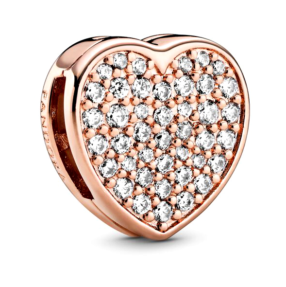 Серебряный шарм-клипса Пандора  