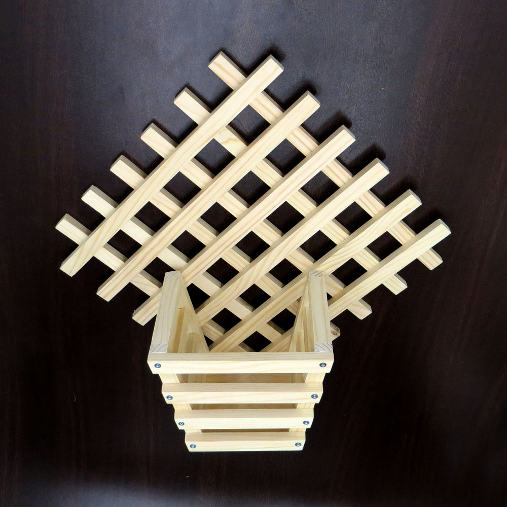 Полиця настінна для квітів "Камасарі" бланже Миколаїв - фото 1