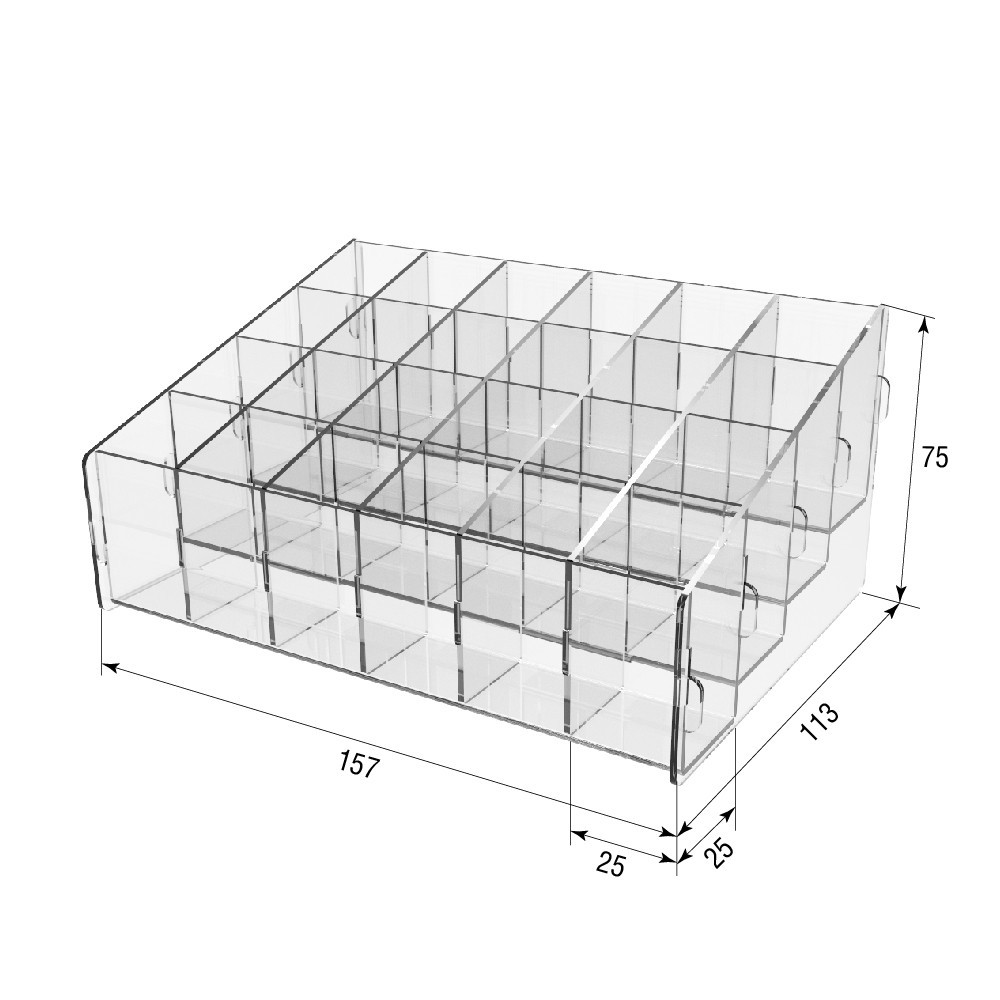 Органайзер для косметики EKOSTAR 24 ячейки Киев - изображение 3