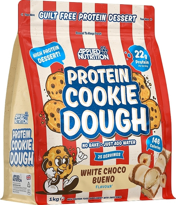 Протеин Applied Nutrition  Protein Cookie Dough 1000 г, White Choco Bueno Луцк - изображение 1