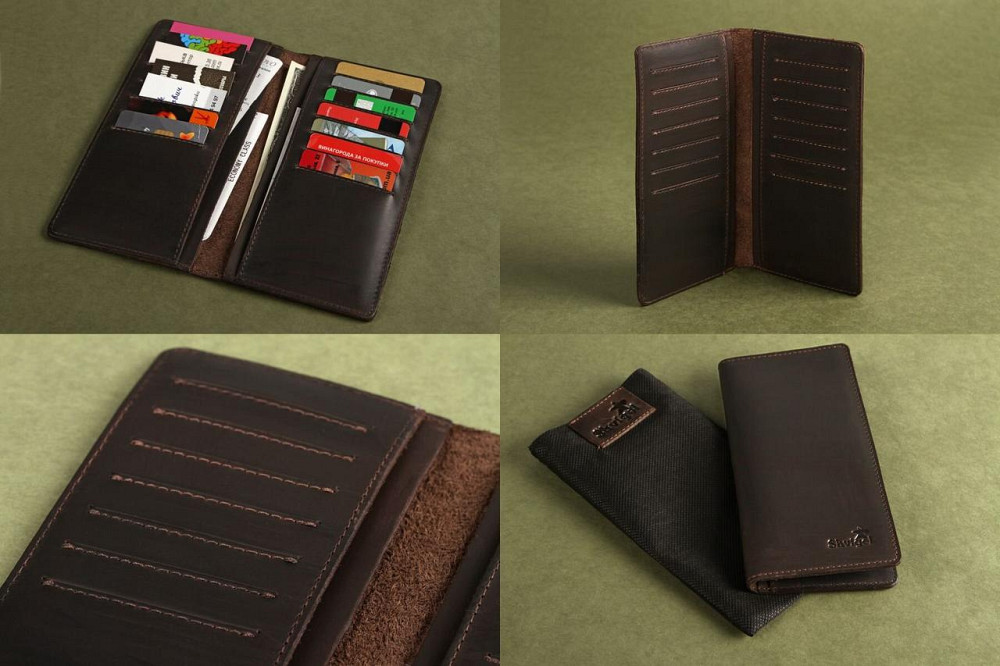 Гаманець SHVIGEL 13789 Коричневий Київ - фото 10