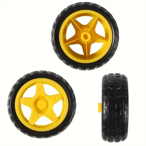 Мотор-редуктор с колесом 6.6 см для роботов Arduino Киев