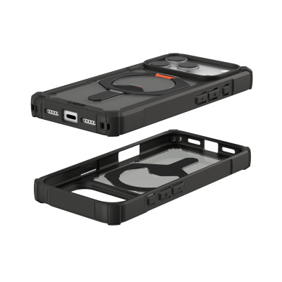 Чехол для мобильного телефона UAG iPhone 17 Pro Plasma XTE MagSafe Black/Pop Orange (114527114097) Винница - изображение 6