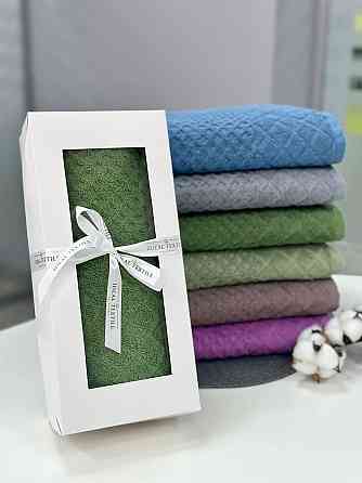 Махровое полотенце Ideal Textile с красивым рельефом 70х140 см (56860970) Черновцы