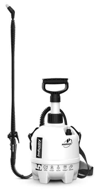 Оприскувач ранцевий MAROLEX Industry Acid line 5: 5L, 0,4MPa,FPM. штанга 65-111см, шланг 170см [4] Одеса - фото 1