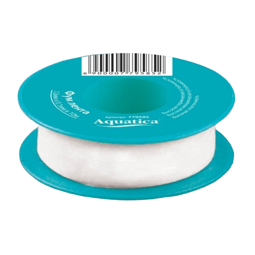 Фум стрічка 12 мм*10 м 100 мкм Aquatica Житомир