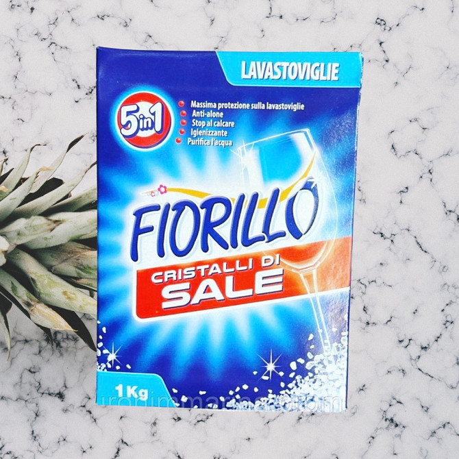 Cіль для посудомийної машини Fiorillo 5в1 1 кг Виноградов - изображение 2