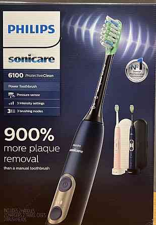 Електрична зубна Щітка: Phillips Sonicare 6100 Pink&Blue. Київ