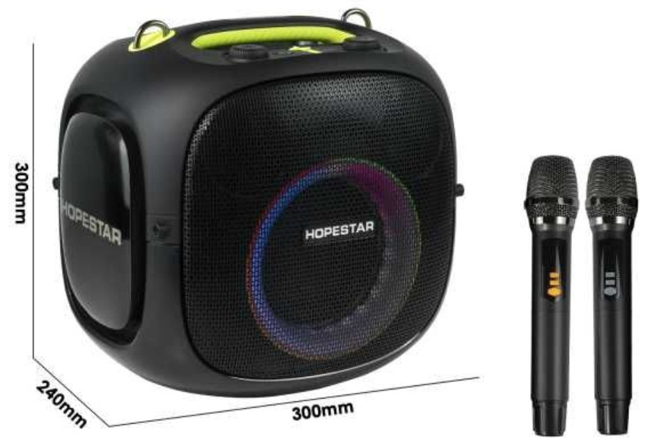 Bluetooth-колонка HOPESTAR One Ultimate 240W з двома мікрофонами. Київ - фото 4