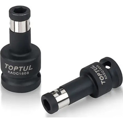 Тримач для біт Toptul ударний 1/2"(F)x1/4"(F) (KADC1608) Вінниця - фото 1