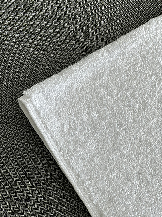 Комплект махрових рушників Ideal Textile 2 шт (50х90см + 70х140см) білий 550 г/м2 (56861200) Чернівці - фото 9