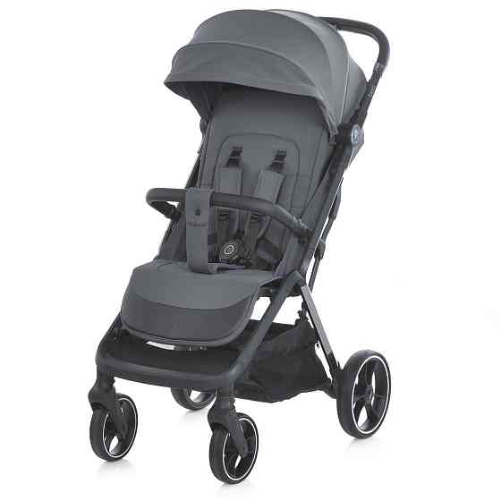 Коляска дитяча El Camino BEYA Midnight Gray прогулянкова з чохлом для ніжок у комплекті Сіра (ME 1127-B) Чернігів