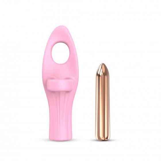 Вібратор на палець Love To Love Tickle me - BABY PINK перезаряджається, 3 варіанти використання Sex Aura Київ