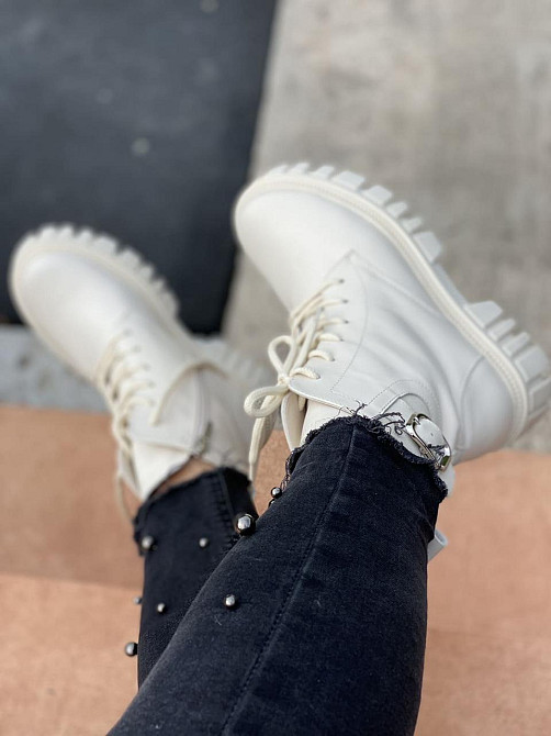 Без бренда Черевики жіночі M.KRAFT 21-153 бежеві (зима, шкіра натуральна) (4837) 38 Коломыя - изображение 5