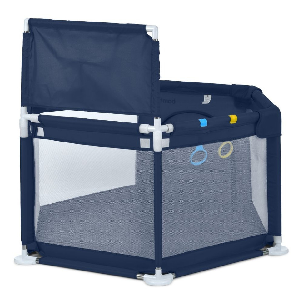 Детская кровать-манеж MR 1340-BL, ширина с ножками 132 см Винница - изображение 3