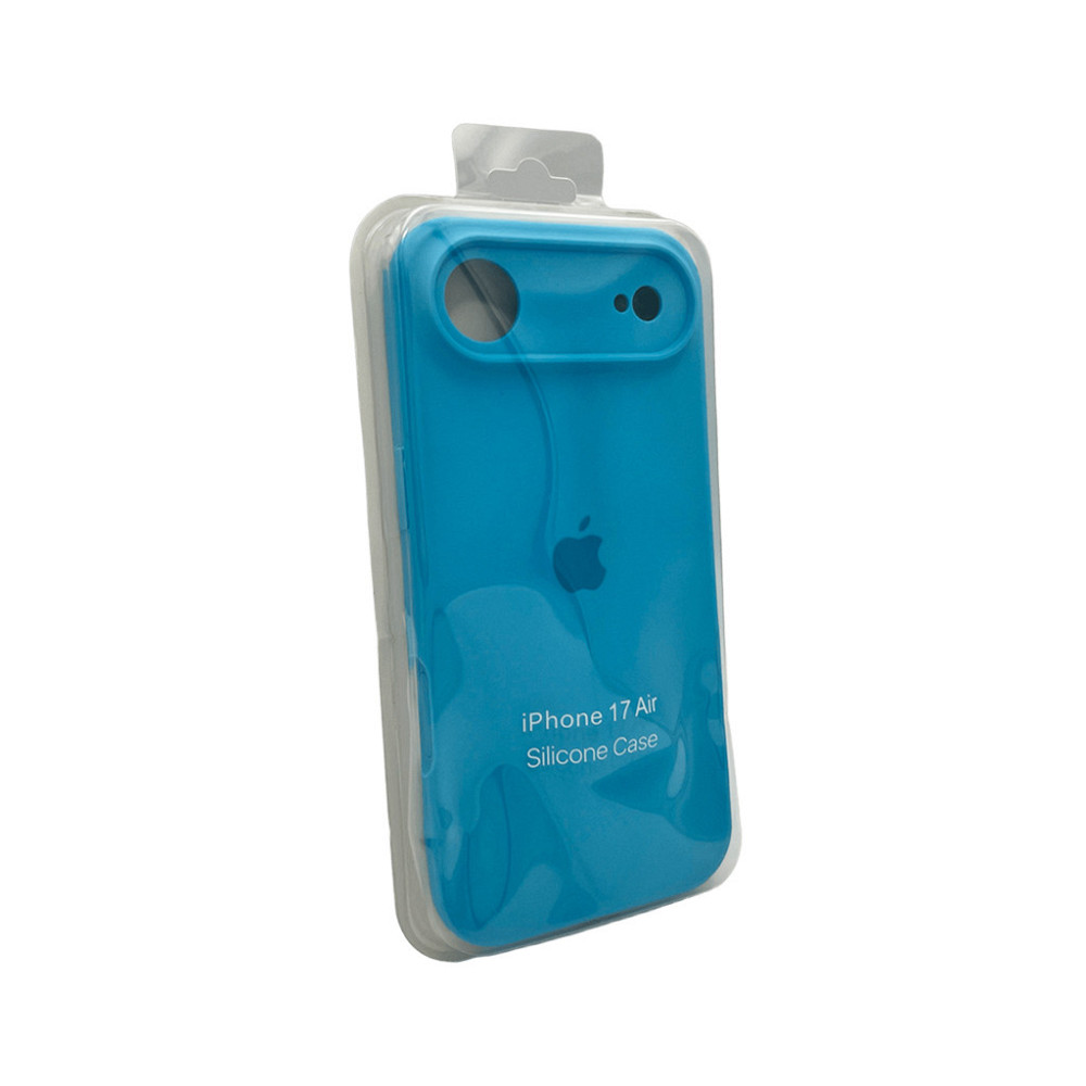 Чохол для смартфона Silicone Full Case AA Camera Protect for Apple iPhone 17 Air 44,Light Blue Київ - фото 2