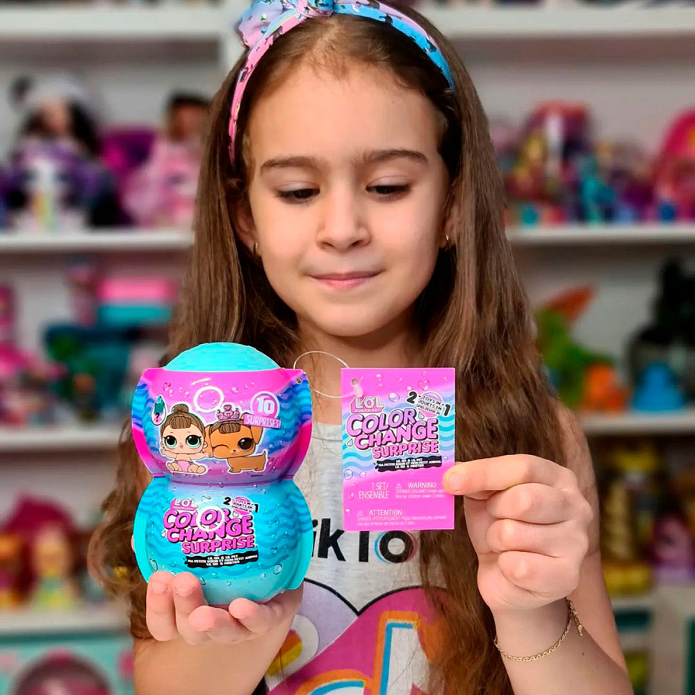 Ігровий набір з ляльками L.O.L. Surprise! серії Color change Me&My 2в1 – Сестричка та улюбленець Днепр - изображение 10