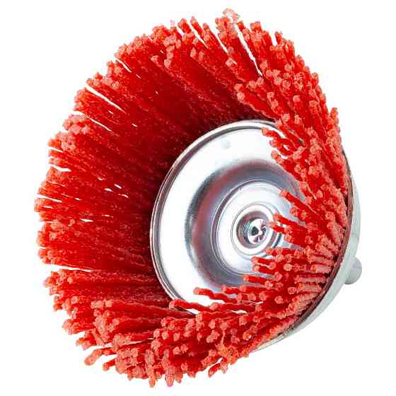 Sigma Щетка проволочная чашеобразная Ø75мм хвостовик Ø6мм (нейлоновая) SIGMA (9015471) Коломия