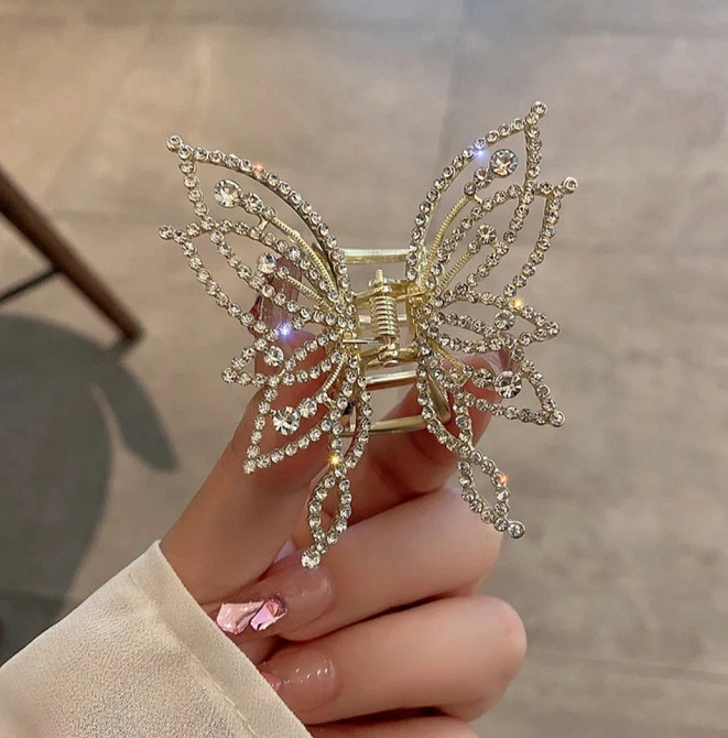 Заколка-крабік метелик Смела - изображение 2