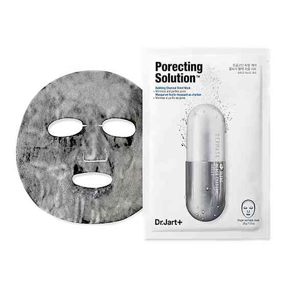 Киснева тканинна маска для очищення та звуження пор Dermask Ultra Jet Porecting Solution Dr.Jart 30 г Київ